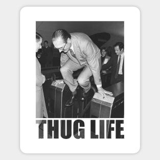 Jacques Chirac Thug Life Magnet